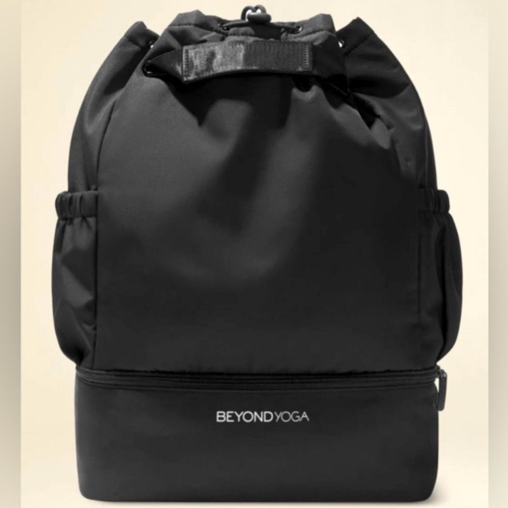 Beyond Yoga Convertible Yoga Gym Bag Bottom Compartment for Shoes or Clothes
